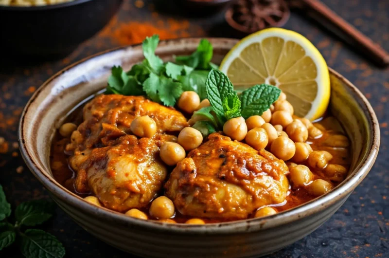 Moroccan Chicken Dish: Easy to Make and Bursting with Flavor