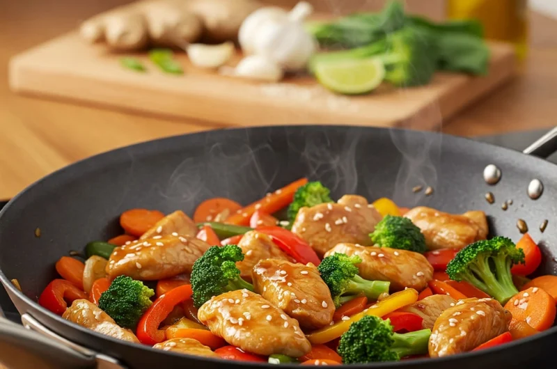 Chicken Stir Fry Recipe: Healthy and Flavorful for New Cooks