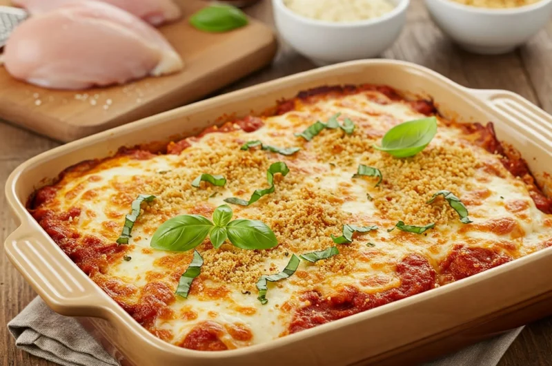 Chicken Parmesan Casserole: Easy Steps for Beginner Cooks