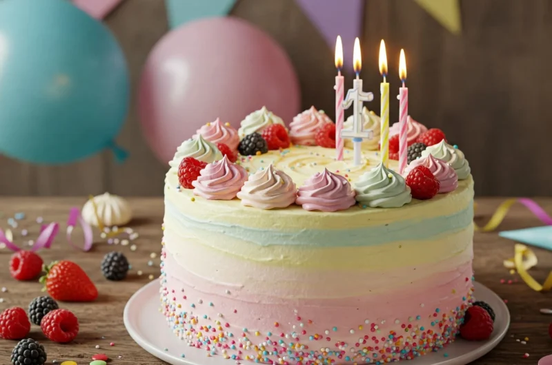 How to Bake a Simple Birthday Cake – Quick & Easy Recipes