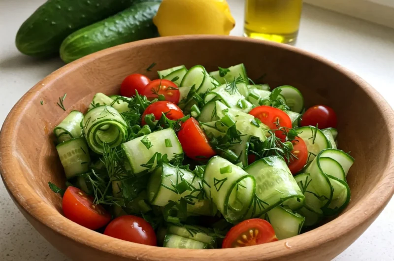 Cucumber Salad: How to Make the Perfect Salad in Just 10 Minutes