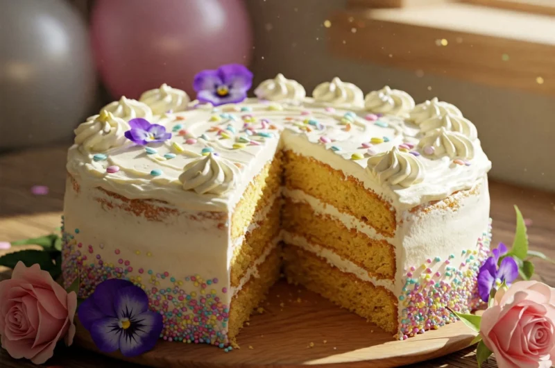 Birthday Cake Recipe Vanilla: A Sweet Treat for Your Special Day